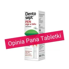 Dentoscept PEN - leki na pieczenie w jamie ustnej, przynoszące ulgę w bólu i szybkie gojenie.