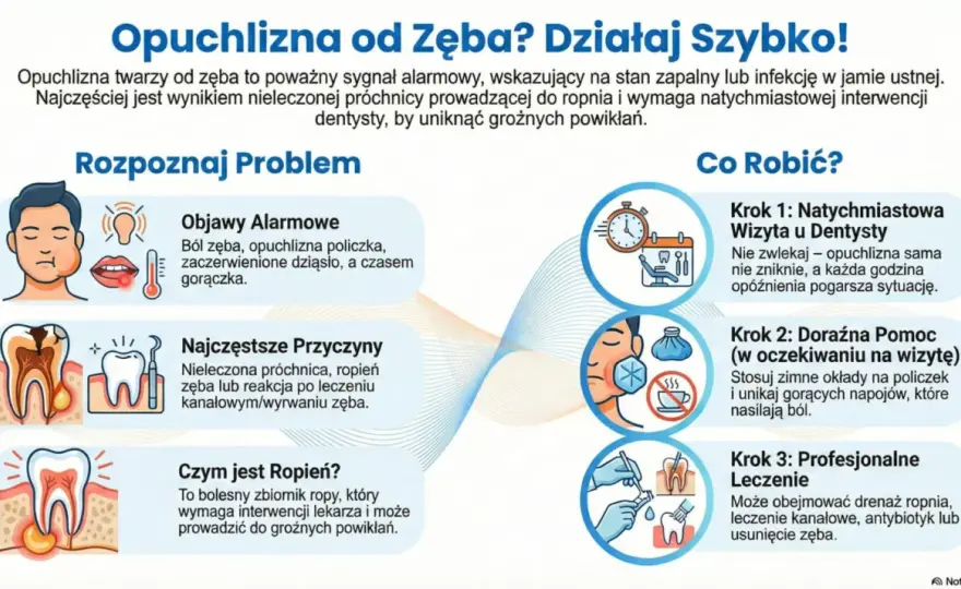 Ból miazgi zęba - objawy, leczenie, pilna pomoc