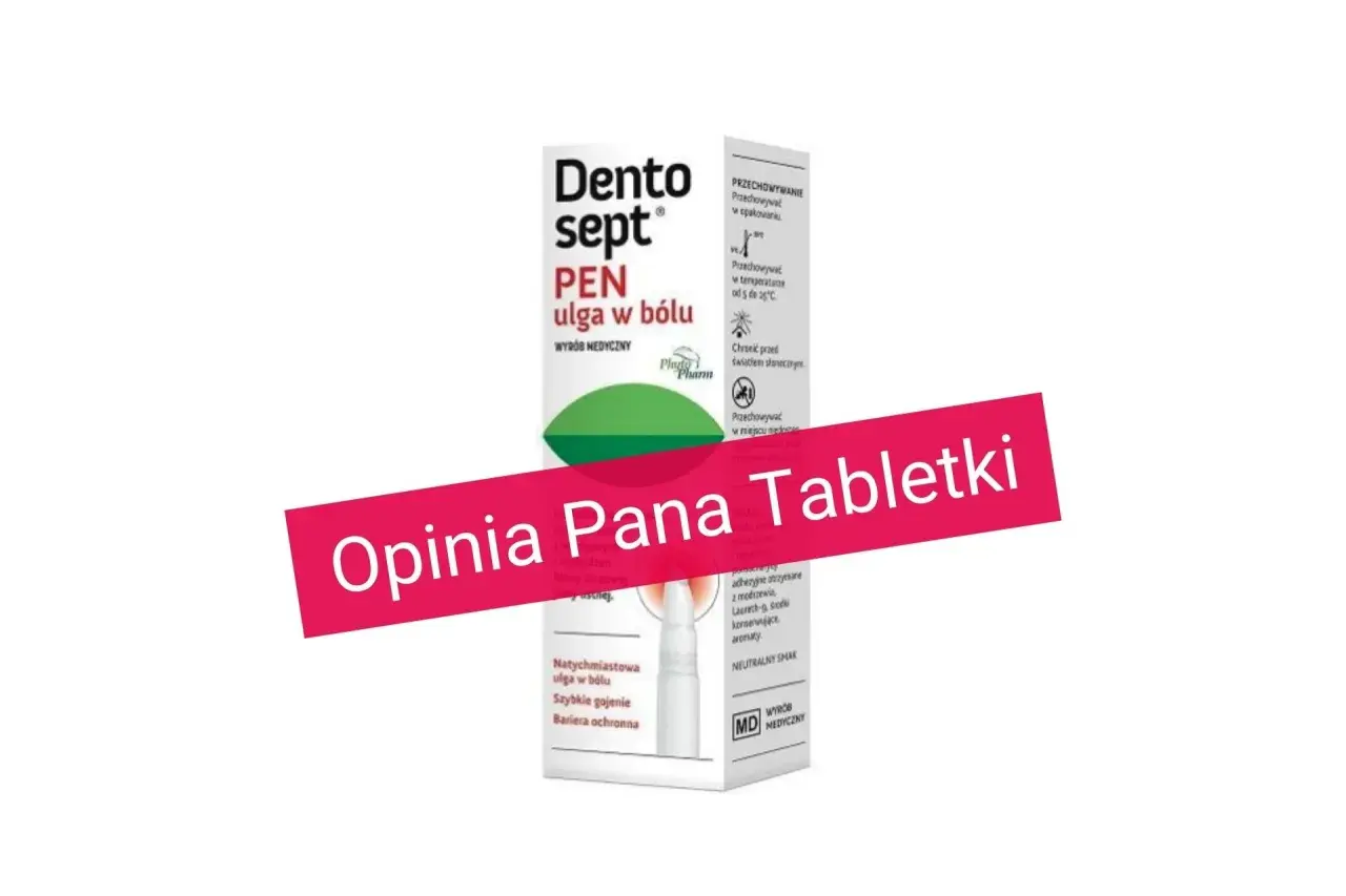 Dentoscept PEN - leki na pieczenie w jamie ustnej, przynoszące ulgę w bólu i szybkie gojenie.
