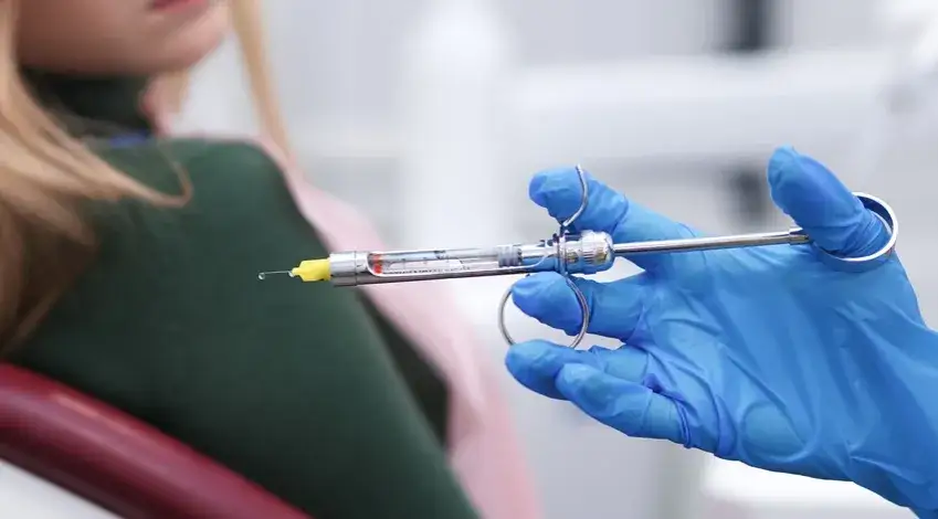 Znieczulenie u dentysty proces podawania